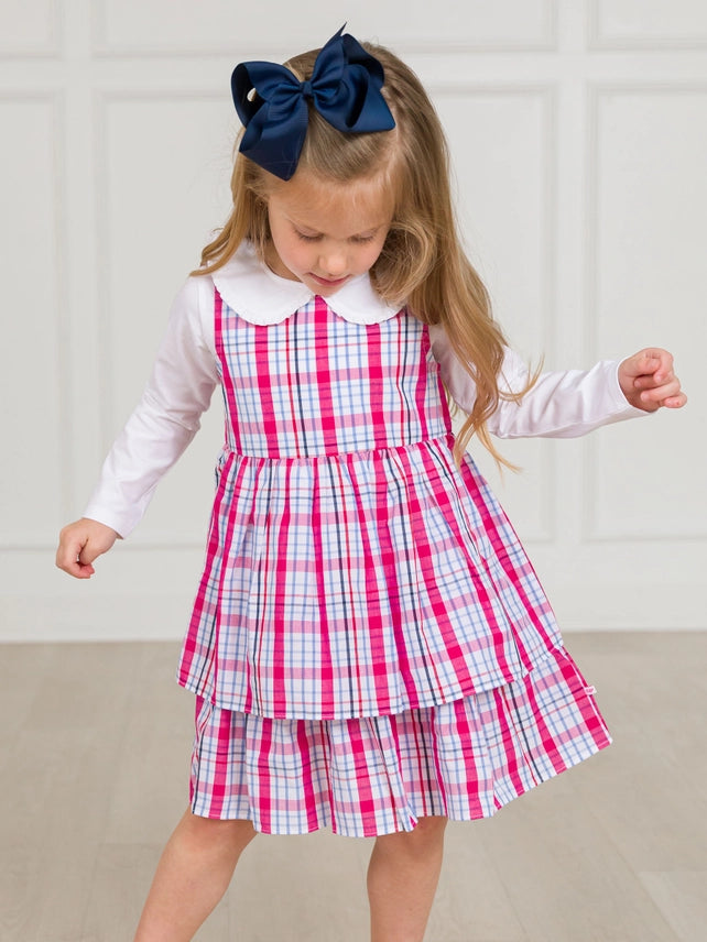 Adley Plaid Jumper