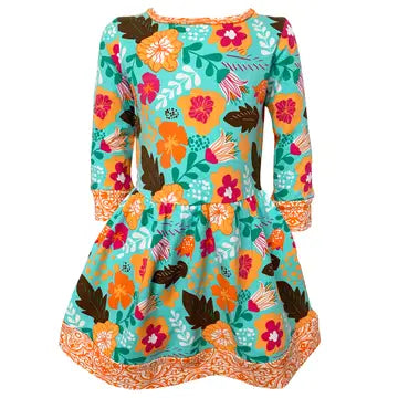 Autumn Leaves Swing Dress