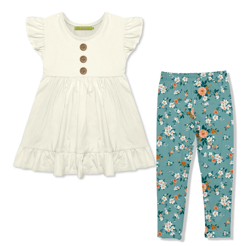 Babydoll Top with Butterfly Pants