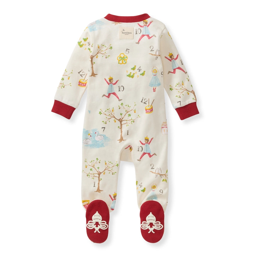 12 Days of Christmas PJ Onesie