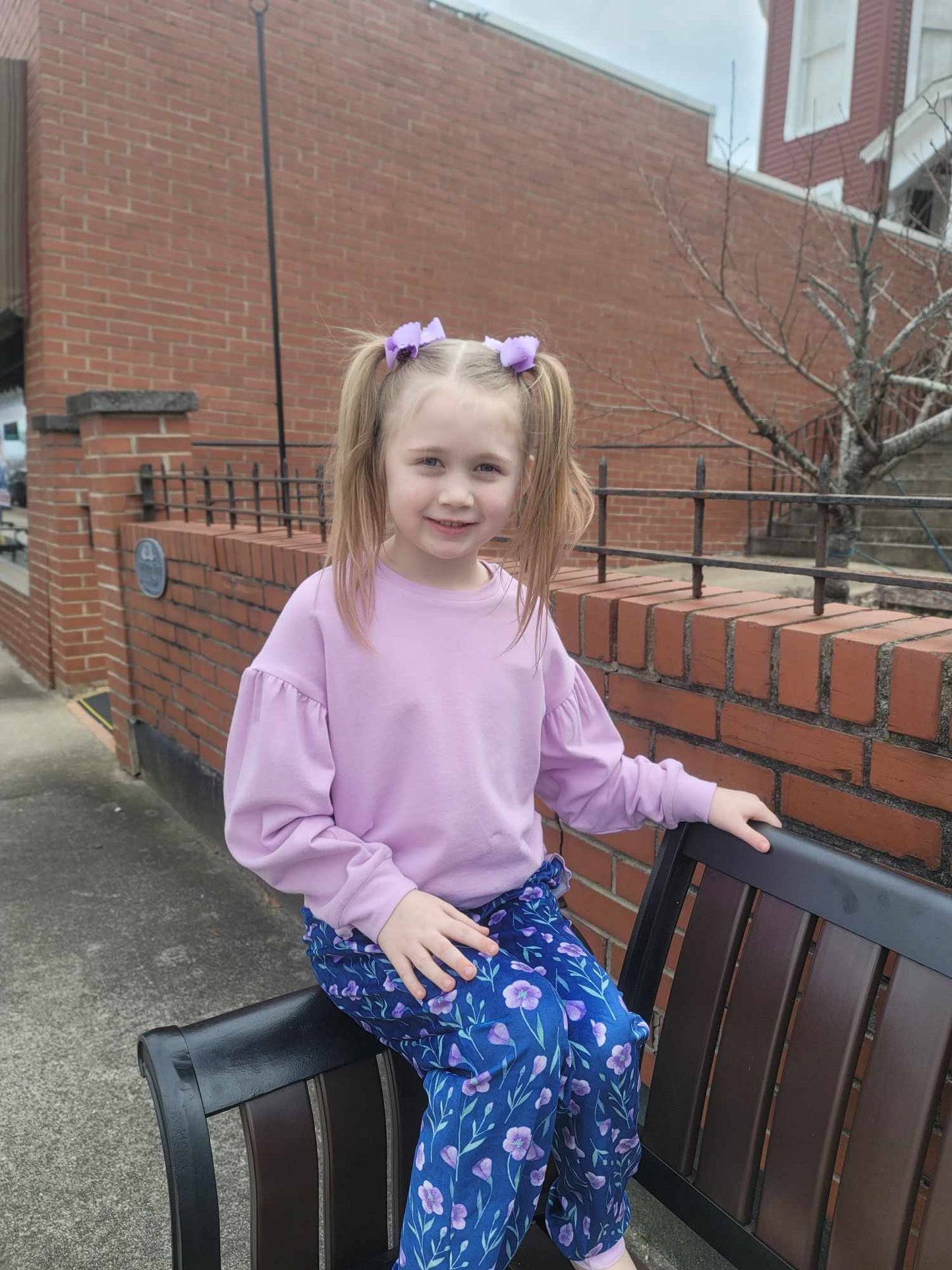 Lilac Sweatshirt & Joggers