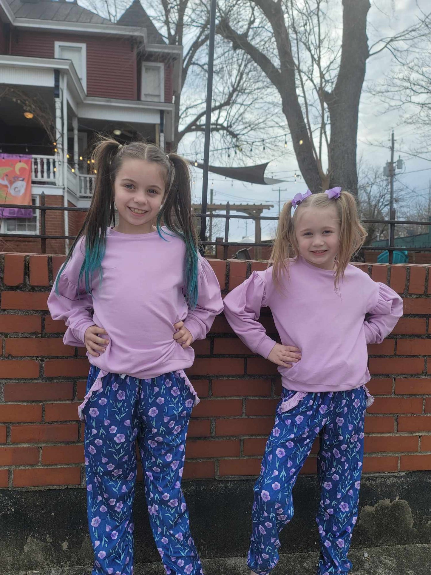 Lilac Sweatshirt & Joggers
