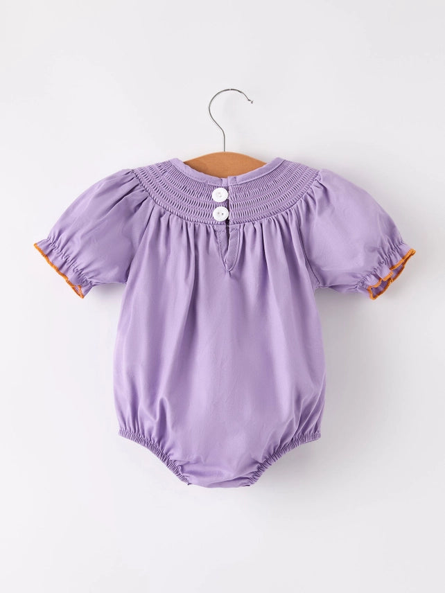 Purple Halloween Romper