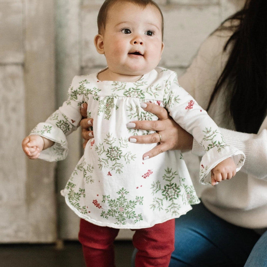 Holiday Snowflakes Tunic Set