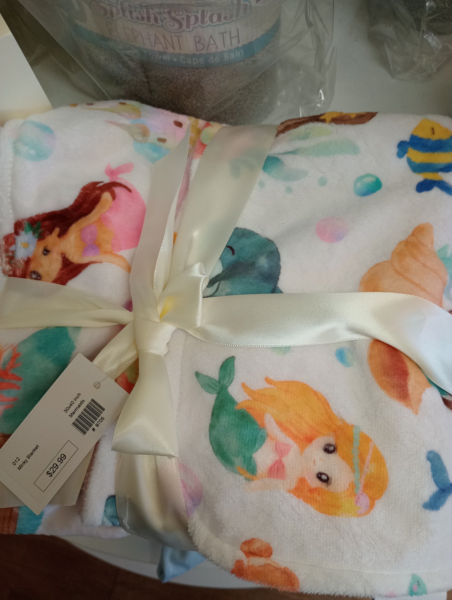 Minky Blanket -Mermaids