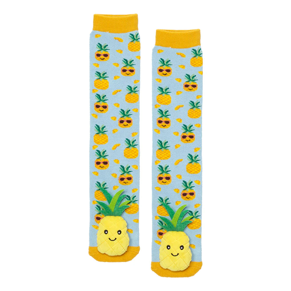 Adult Pineapple Messy Moose Socks