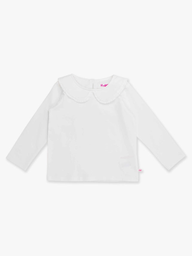 Ruffle Peter Pan LS