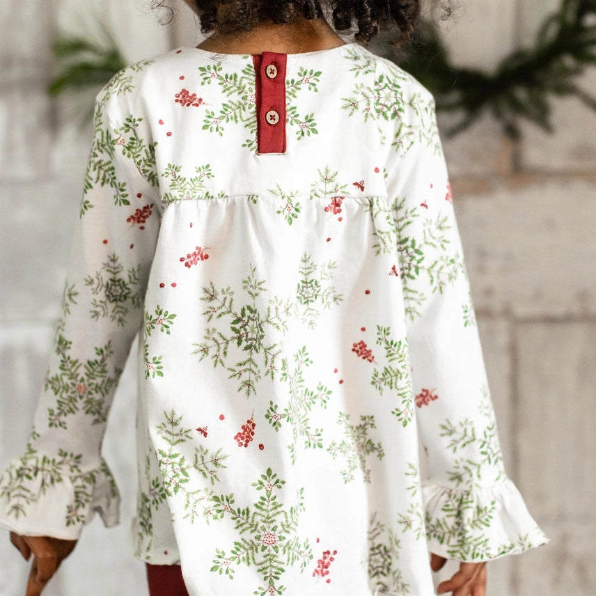 Holiday Snowflakes Tunic Set