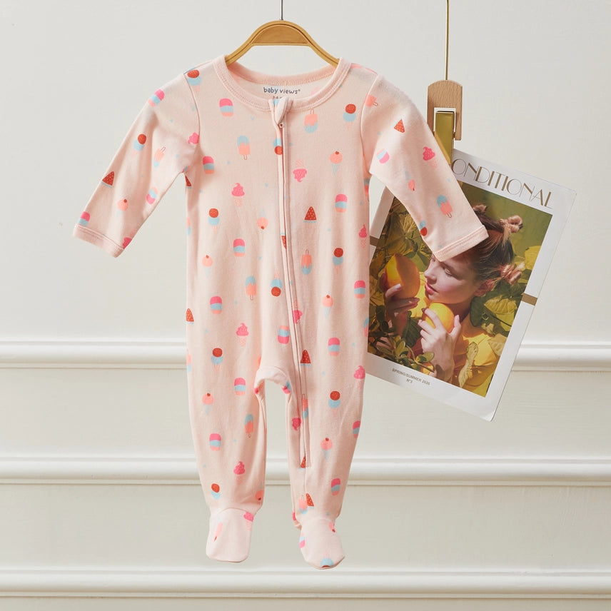 Ice Cream Popsicle -Footie Romper