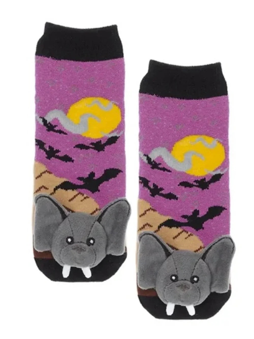 Bat Messy Moose Socks