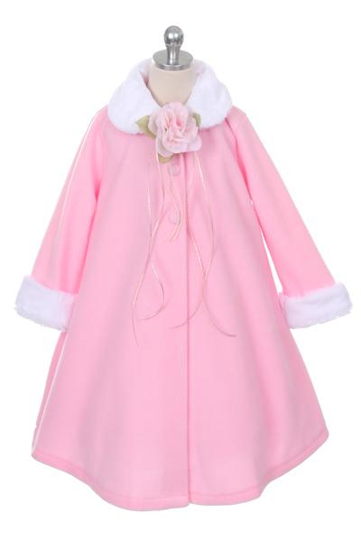 Fleece Dress Coat