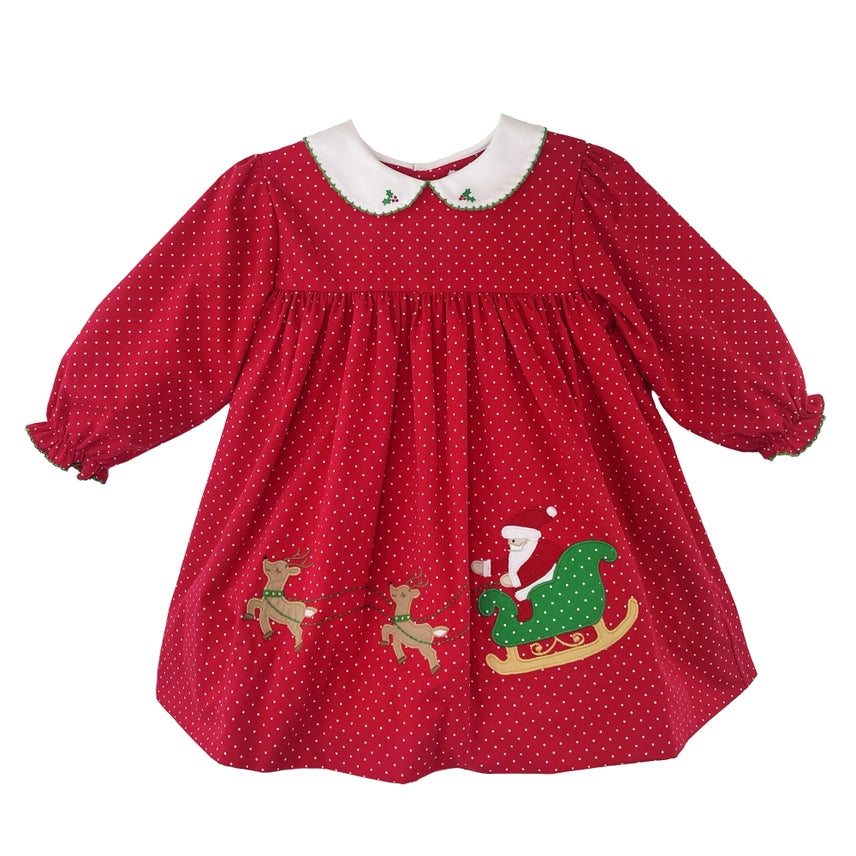 Holiday Applique Dress
