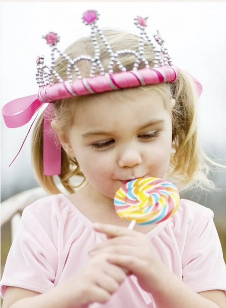 Pink Ribbon Tiara