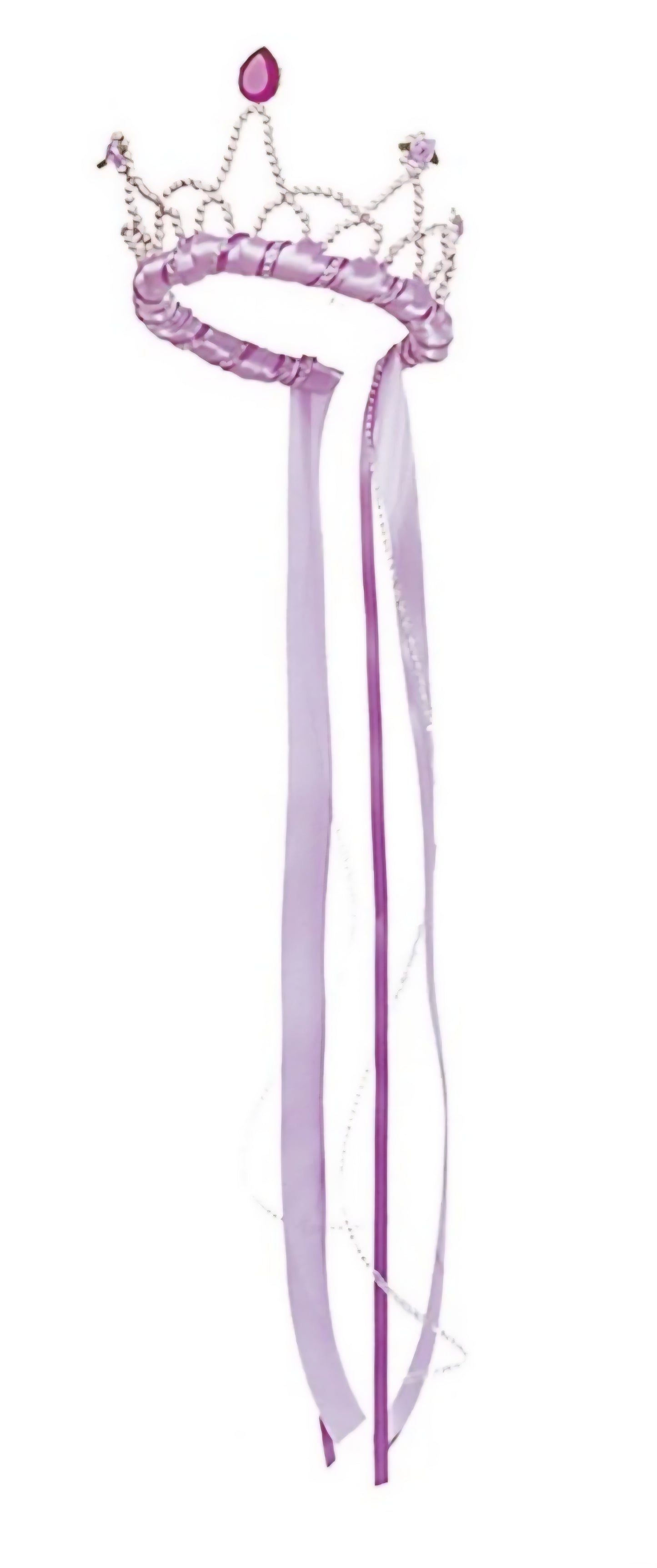 Lilac Ribbon Tiara