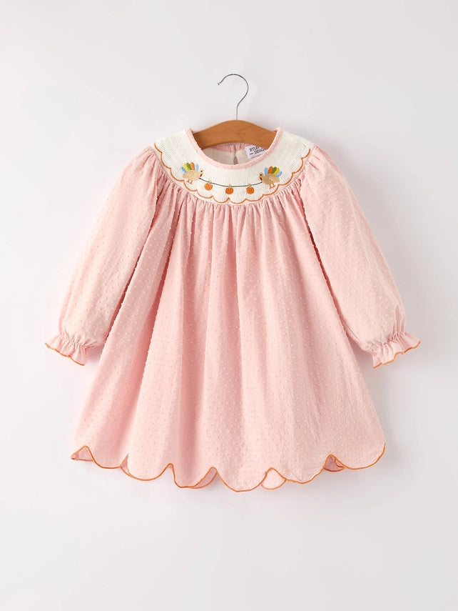 Pink Turkey Smock