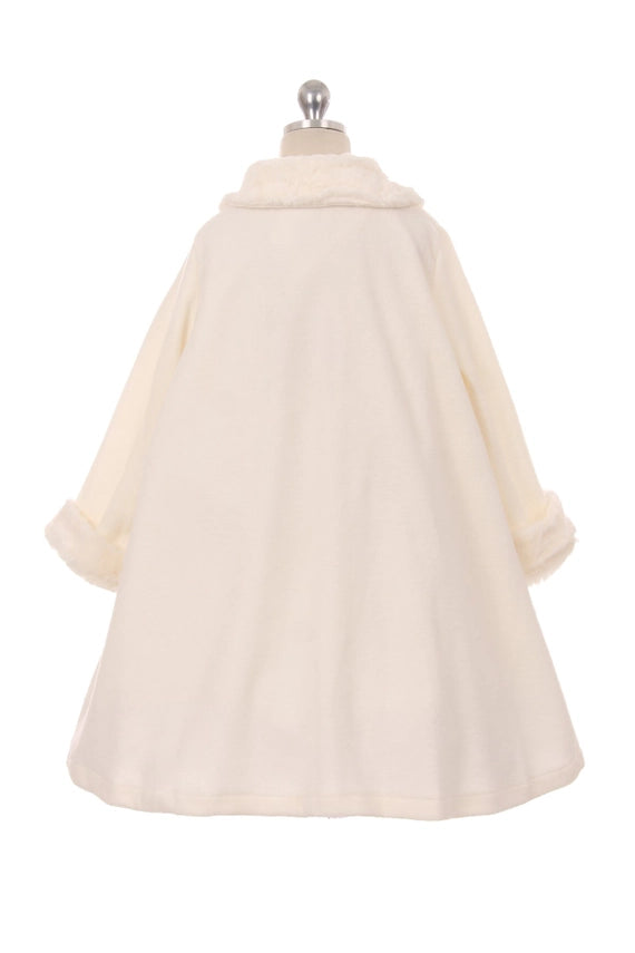 Fleece Dress Coat