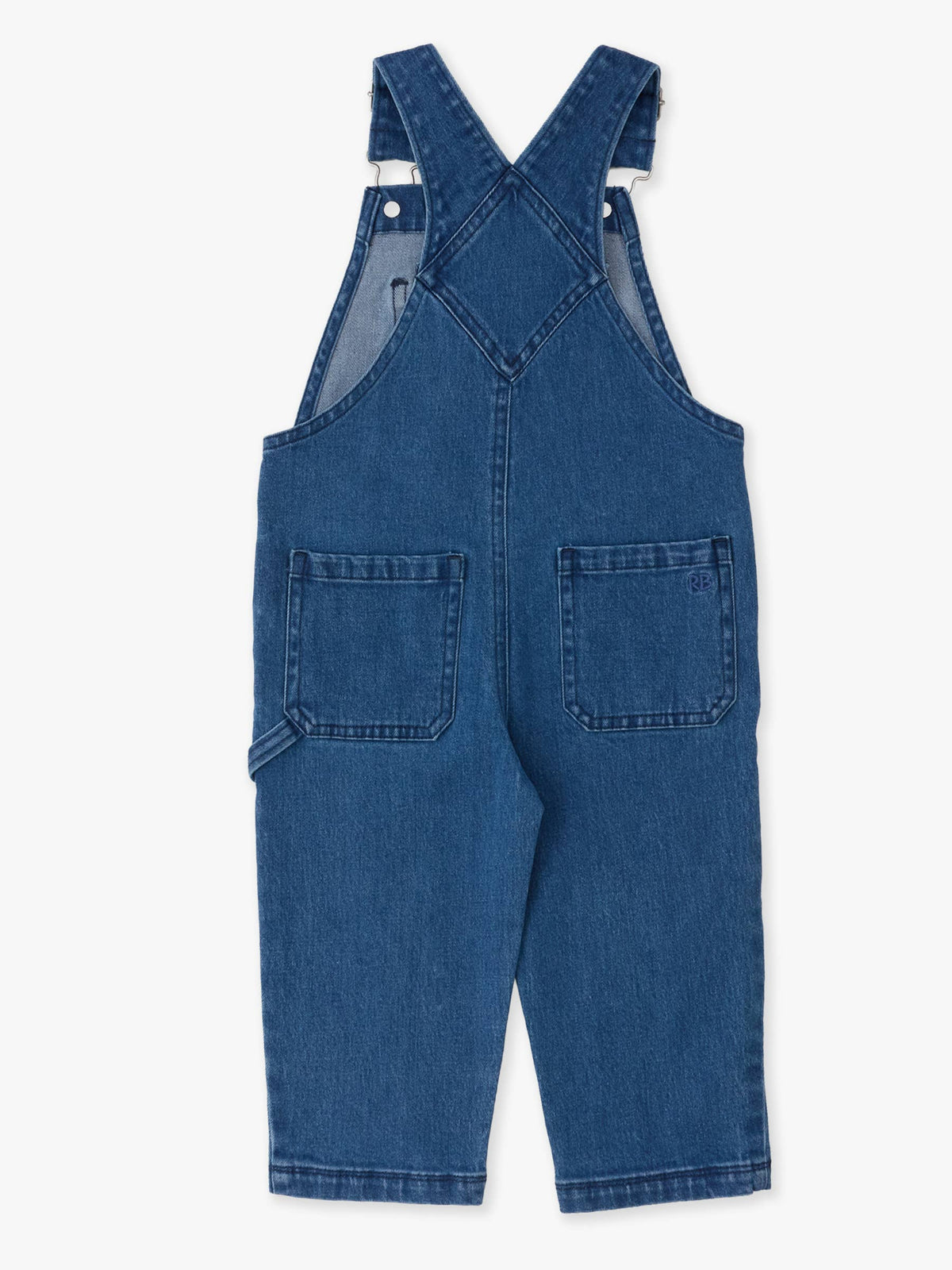 Stretch Denim Overalls