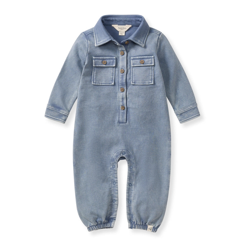Acid Wash Jumpsuit
