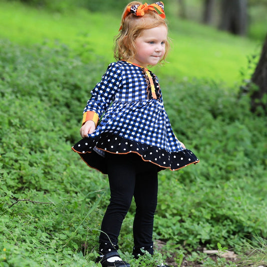Ann Loren Candy Corn 2 Piece Set