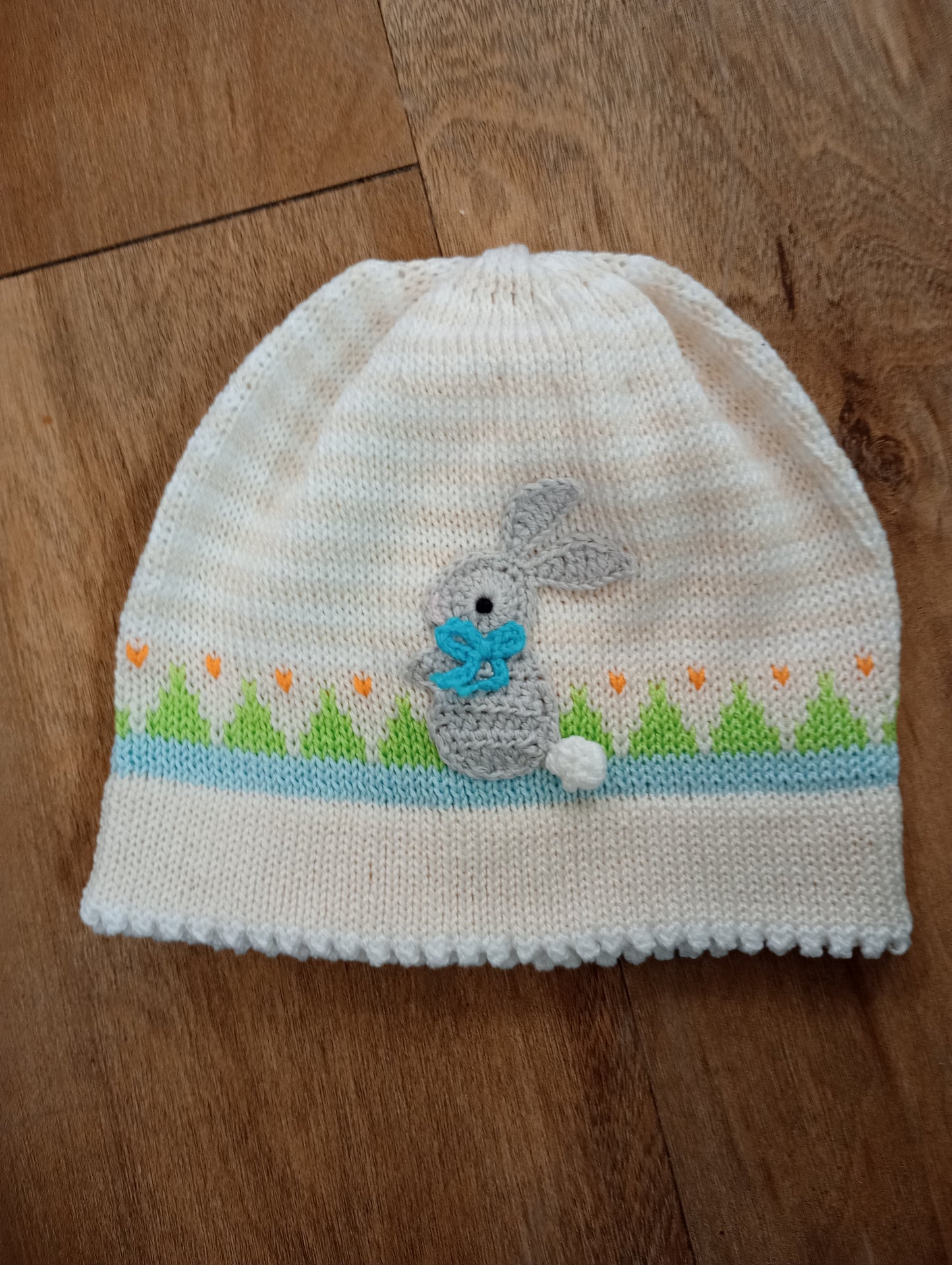 Easter Bunny knit hat