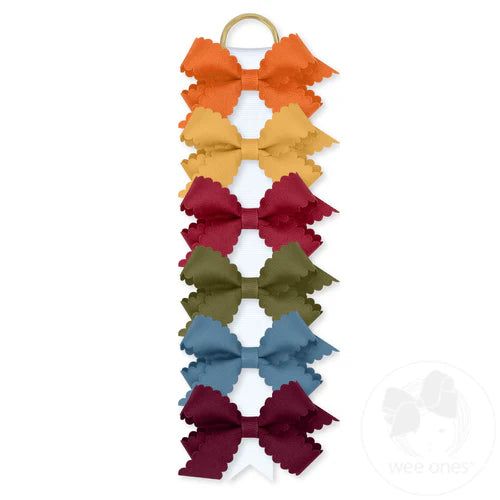 Mini Scallop Edge Bow