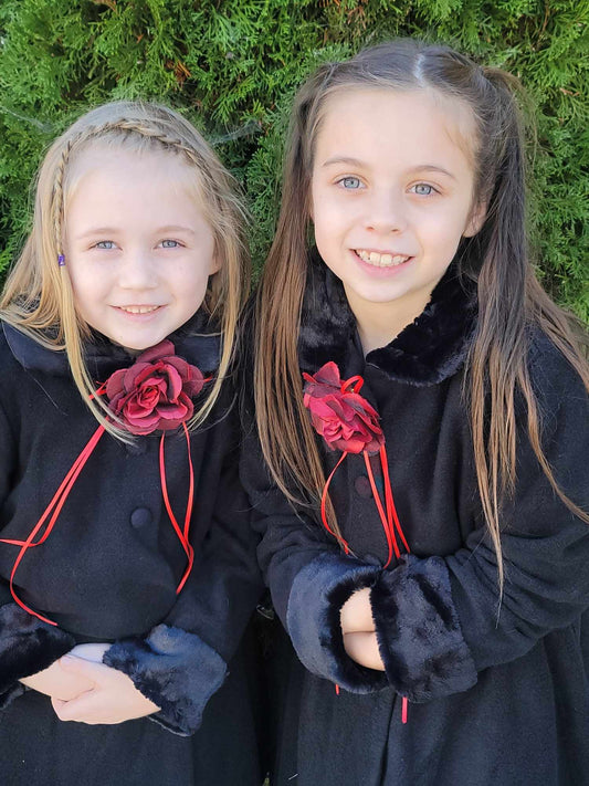 Fleece Dress Coat