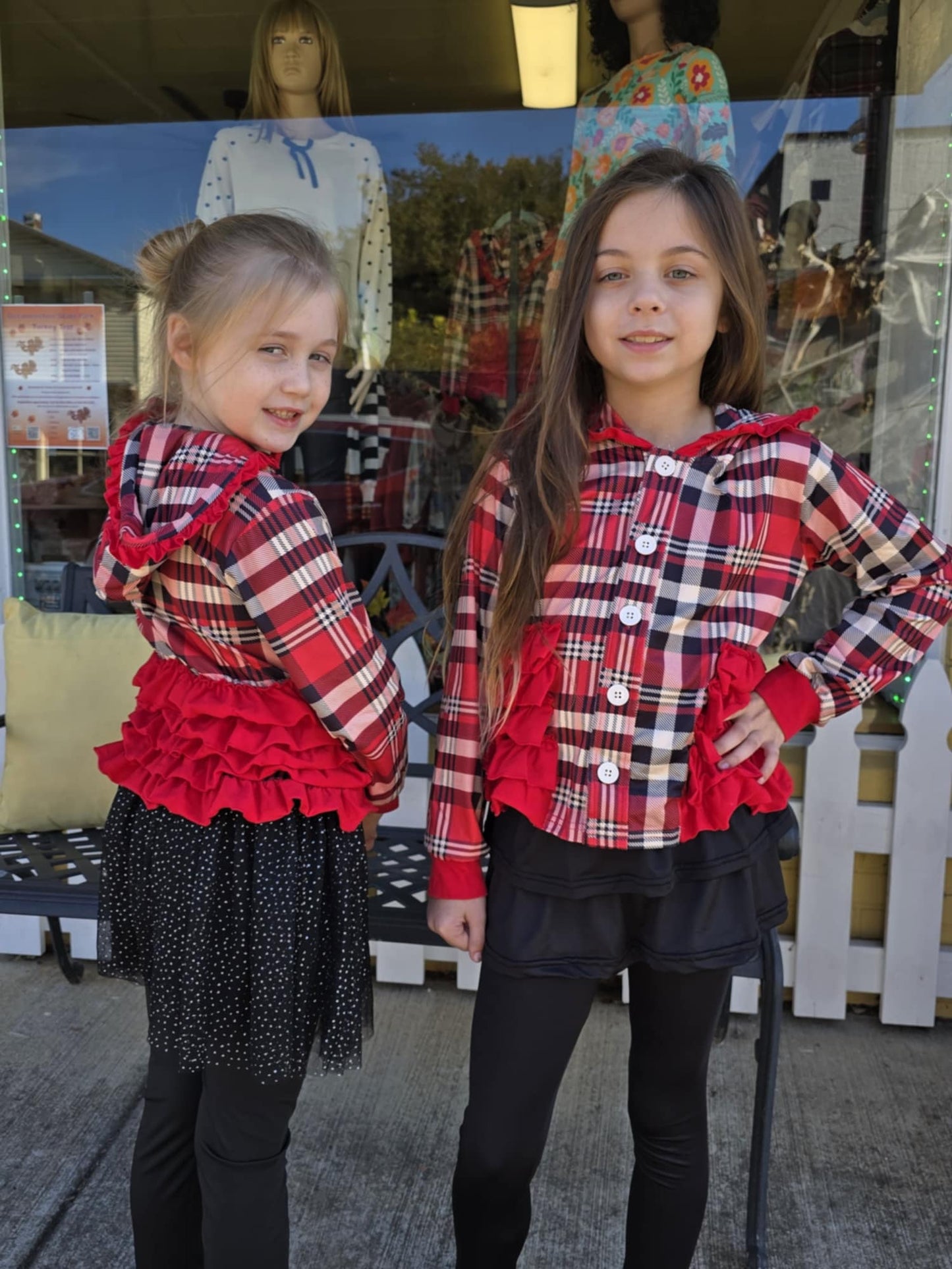Plaid Passion Hoodie Cardigan