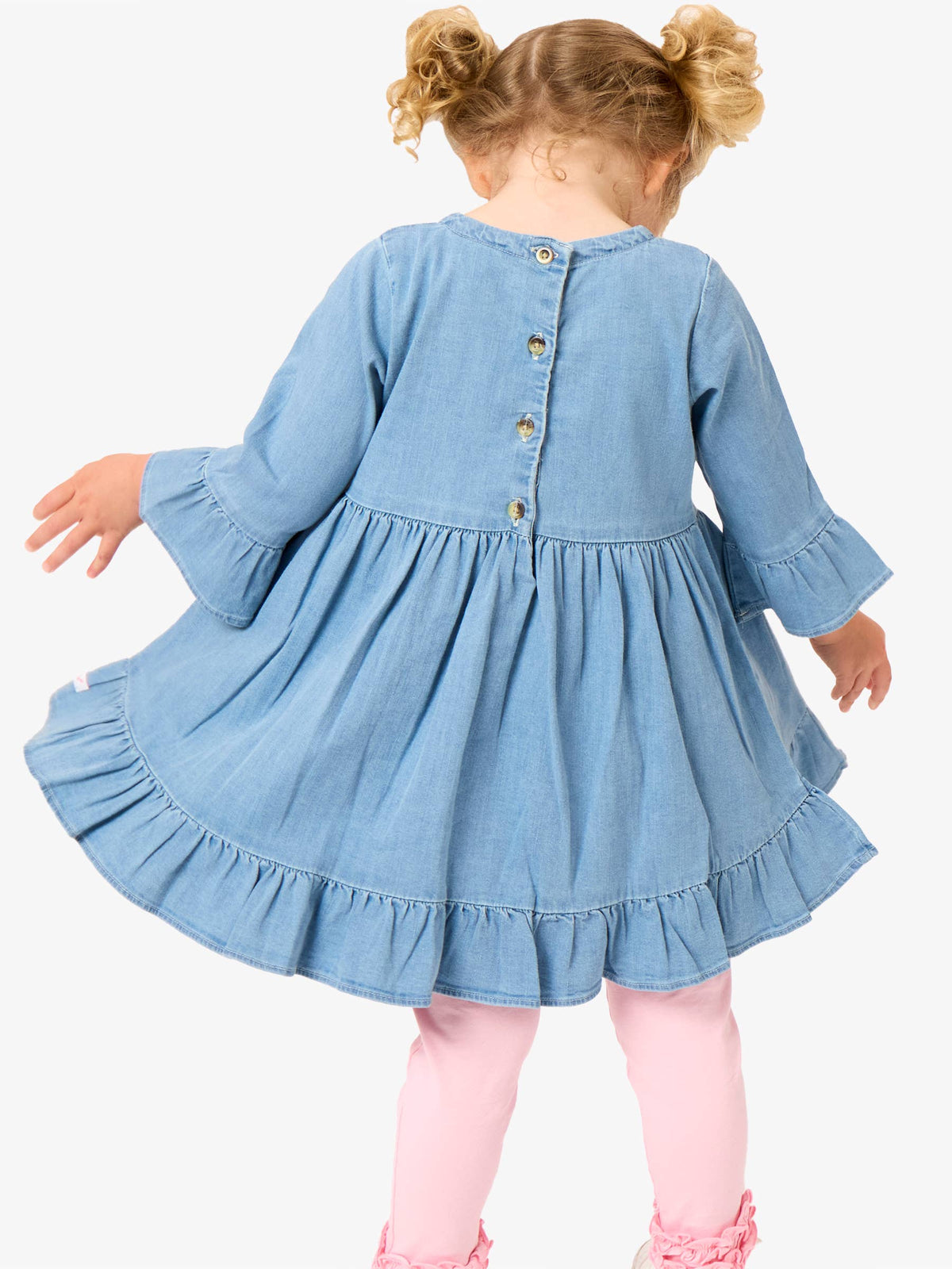 Denim High Low Tunic