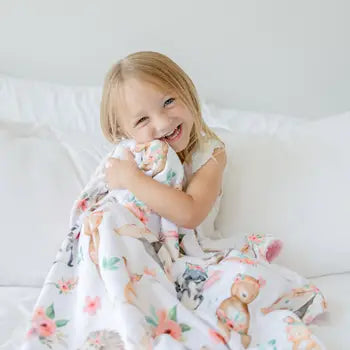Minky Blanket -Woodland Tribe