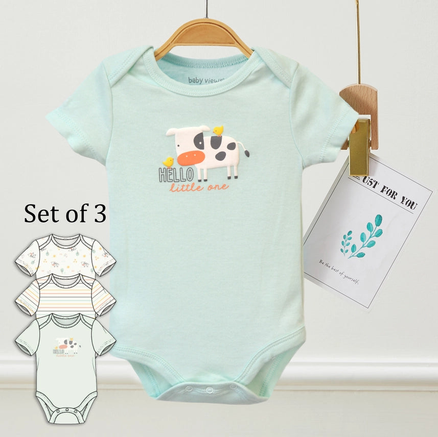 Cutie Cows -Onesie 3 Pack