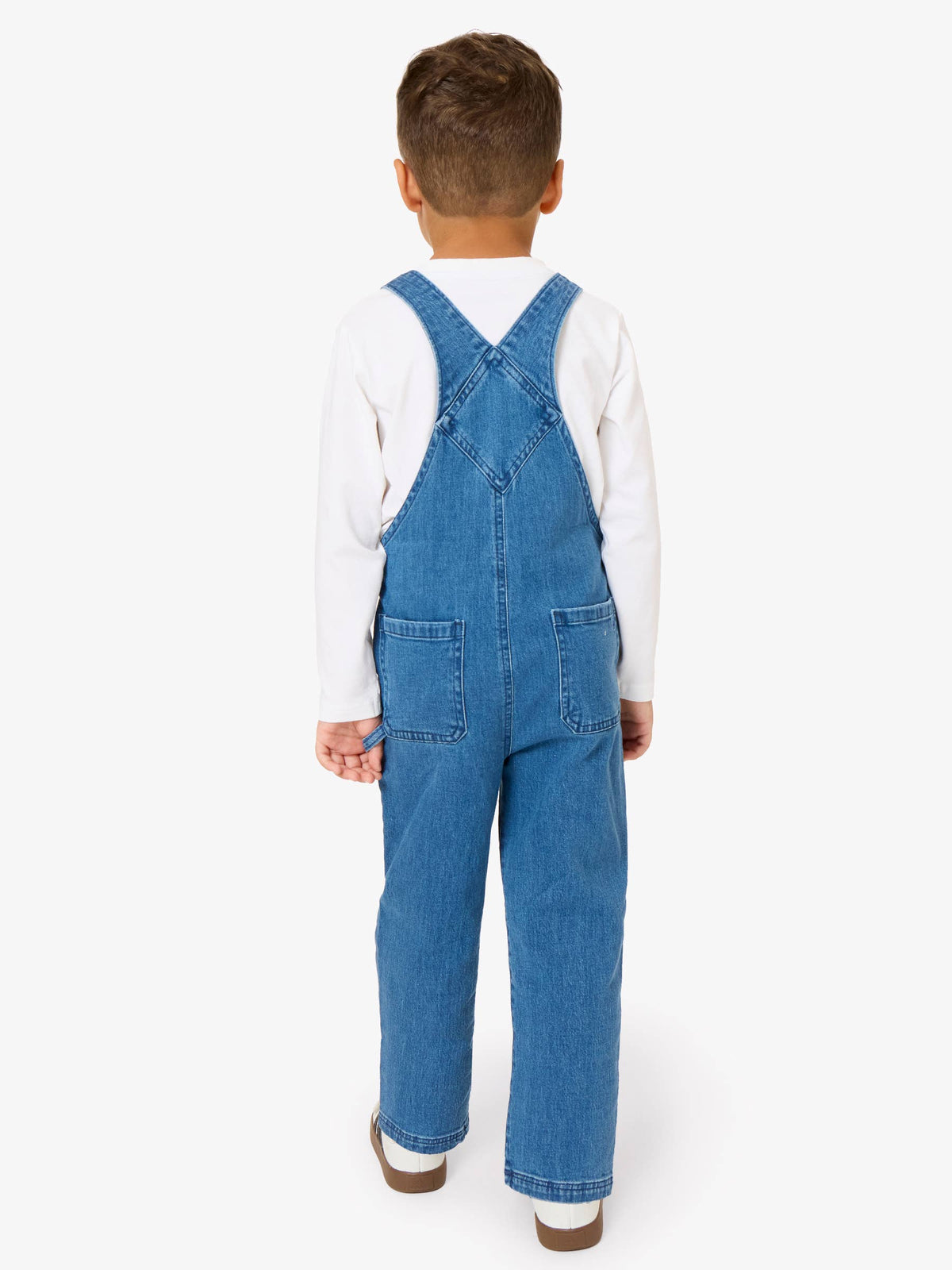 Stretch Denim Overalls