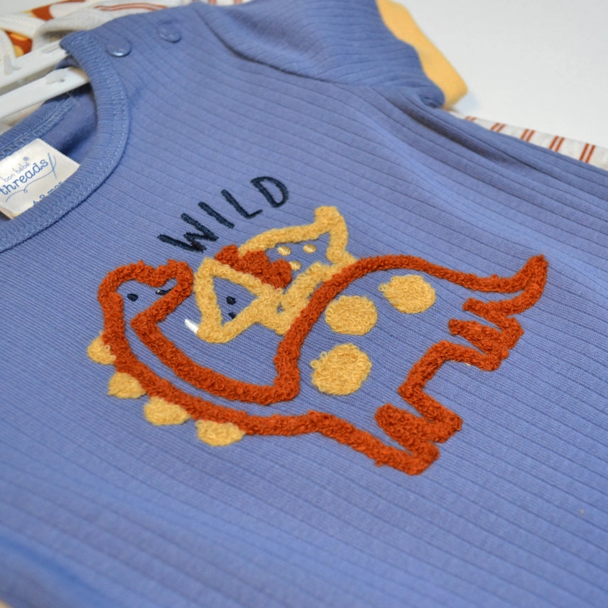Wild Dinos -Onesie 3 Pack