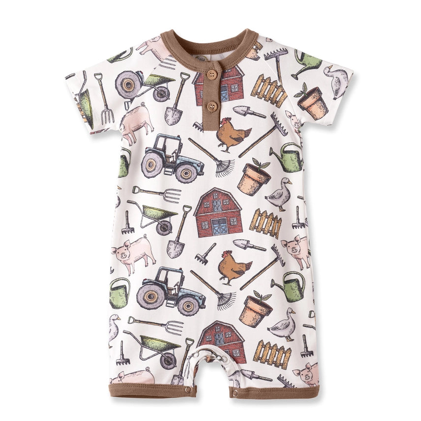 Farmer’s Market Shortall Romper
