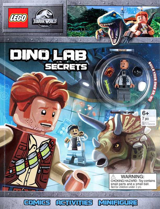 Lego: Dino Lab Secrets Activity Book