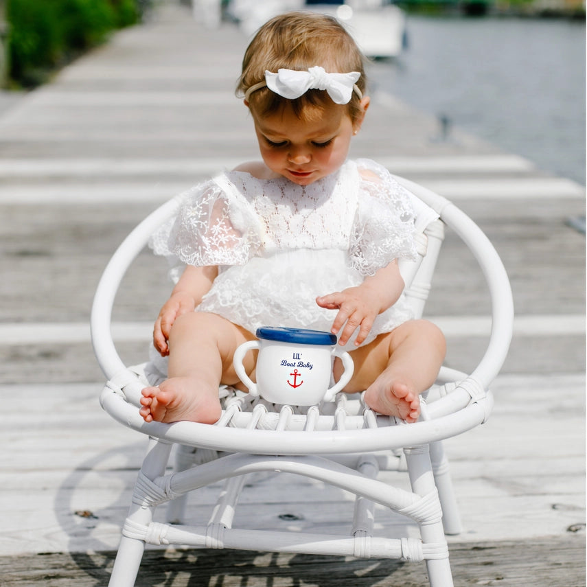 Boat Baby Silicone Snack Bowl with Lid