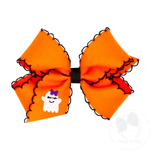 Embroidered Ghost Bow