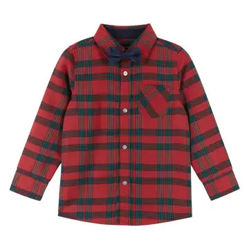 Holiday Plaid & Bowtie