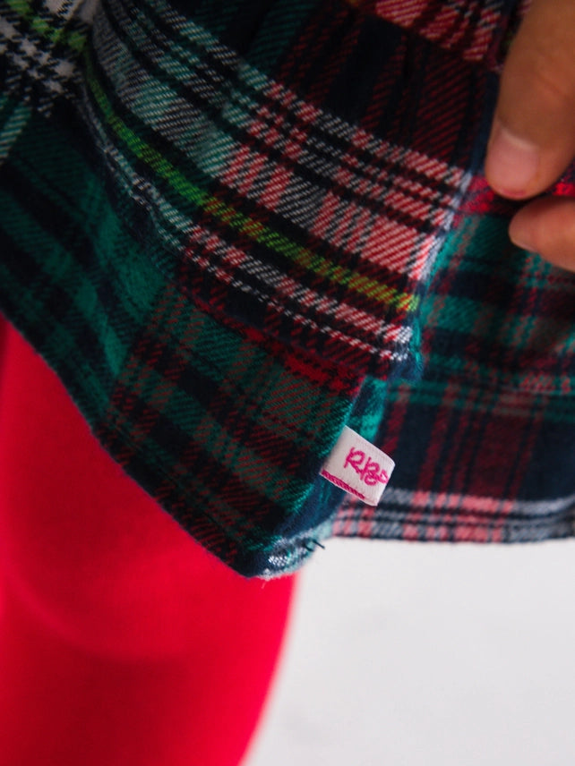 Christmas Flannel Dress