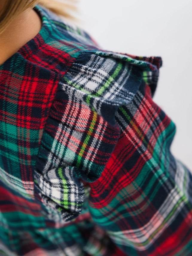 Christmas Flannel Dress