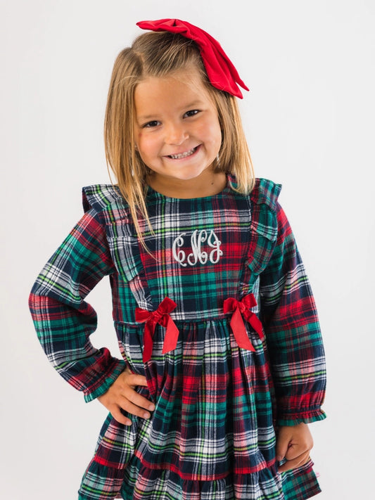 Christmas Flannel Dress