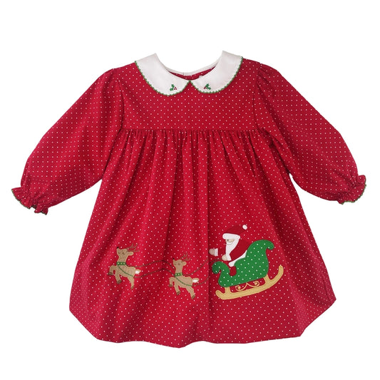 Holiday Applique Dress