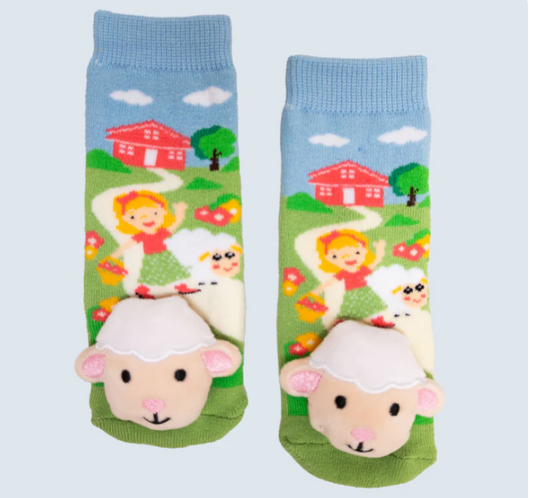Lamb Messy Moose Socks