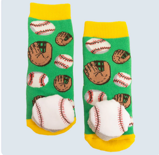 Baseball Messy Moose Socks