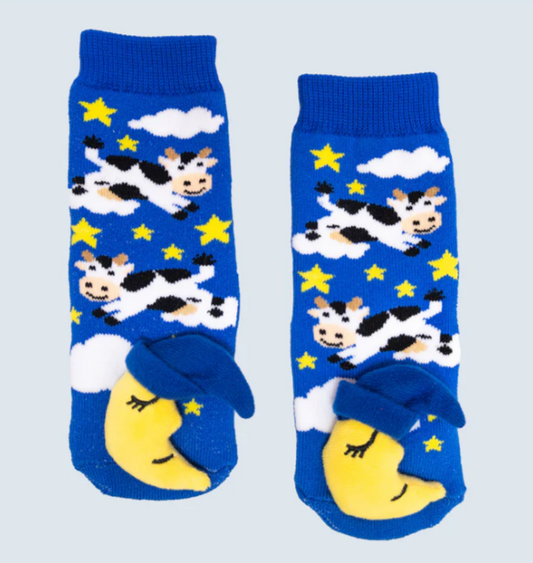 Goodnight Moon Messy Moose Socks