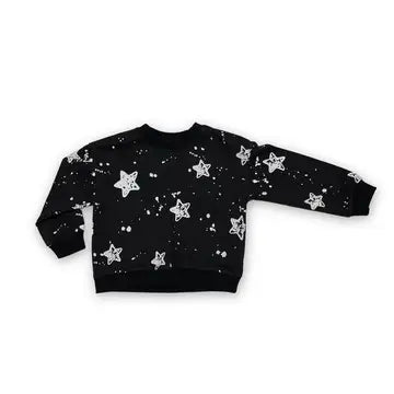 Black & White Star Sweatshirt