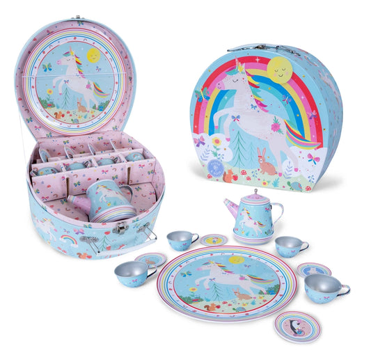 11 Piece Musical Fairy Tea Set