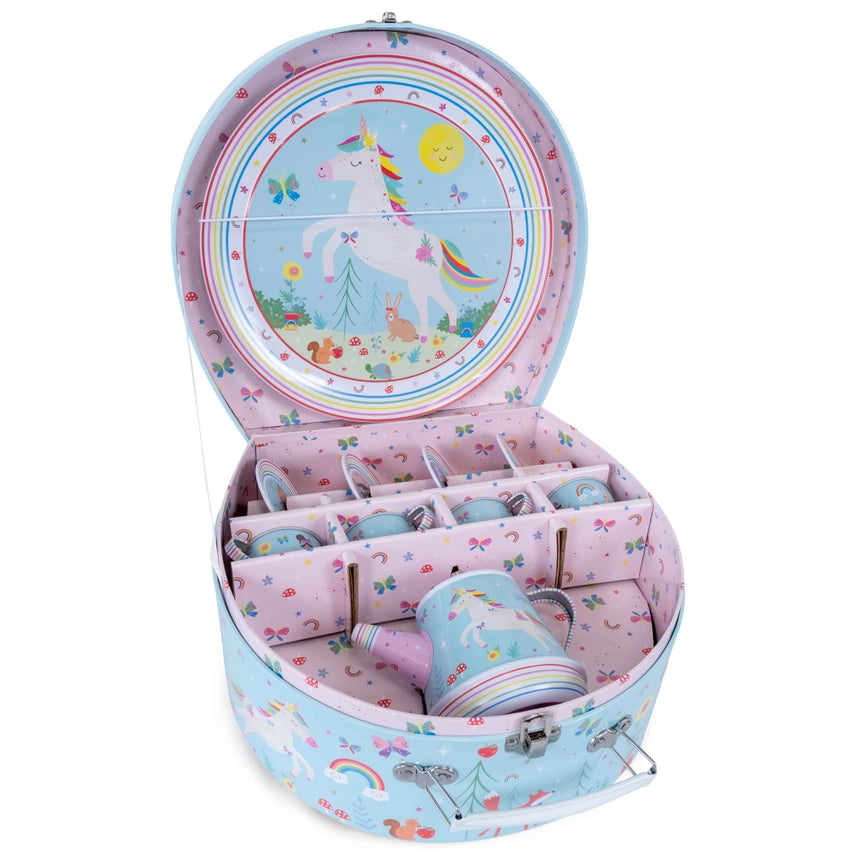 11 Piece Musical Fairy Tea Set