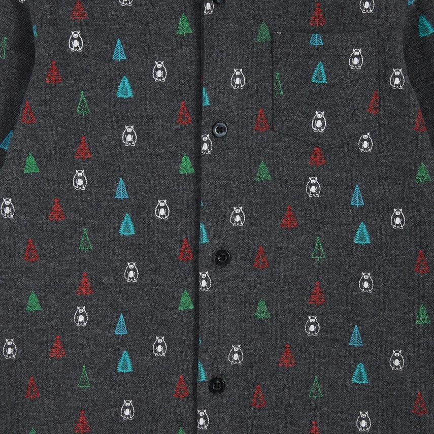 Holiday Knit Buttondown Set